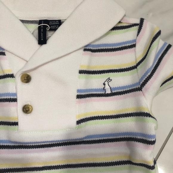 🐰 Janie & Jack Easter Sailor onesie - Picture 4 of 5